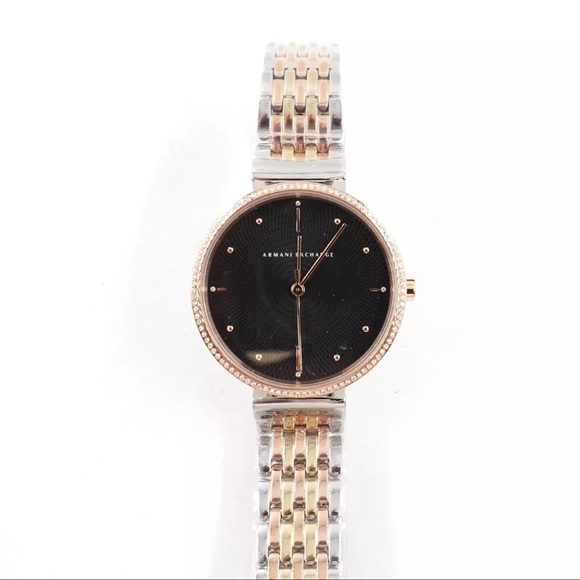 AX5911 Silver & Rose Gold Wristwatch - Picture 2 of 7